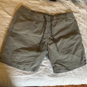 Bonobos Anywhere E-Waist Shorts, Dark Gray/Olive, Large